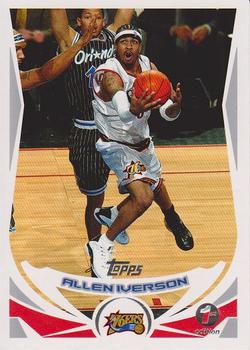2004-05 Topps 1st Edition #1 Allen Iverson Front