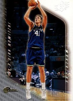 2000-01 SPx #18 Dirk Nowitzki Front