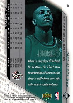 2000-01 SPx #24 Jerome Williams Back