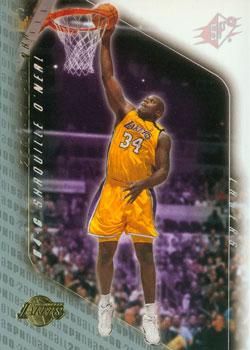 2000-01 SPx #37 Shaquille O'Neal Front