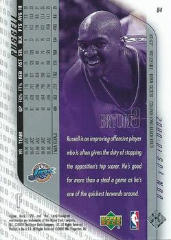 2000-01 SPx #84 Bryon Russell Back