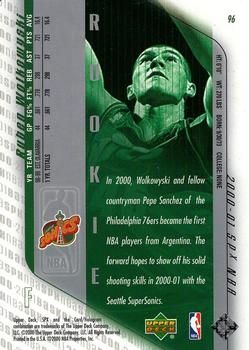 2000-01 SPx #96 Ruben Wolkowyski Back