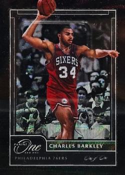 2020-21 Panini One and One - Black #154 Charles Barkley Front