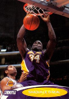 2000-01 Stadium Club #50 Shaquille O'Neal Front