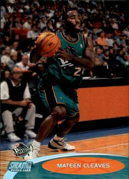 2000-01 Stadium Club #164 Mateen Cleaves Front