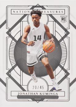 2021 Panini National Treasures Collegiate #5 Jonathan Kuminga Front