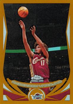 2004-05 Topps Chrome - Refractors Gold #220 Anderson Varejao Front