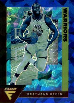 2020-21 Panini Flux - Blue Cracked Ice #57 Draymond Green Front