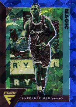 2020-21 Panini Flux - Blue Cracked Ice #197 Anfernee Hardaway Front