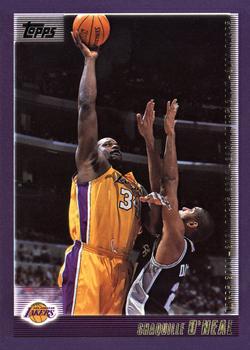 2000-01 Topps #10 Shaquille O'Neal Front