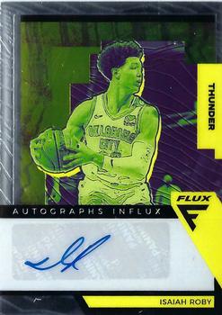 2020-21 Panini Flux - Autograph Influx #AI-IRO Isaiah Roby Front