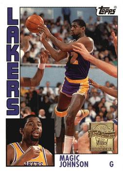 2000-01 Topps - Cards That Never Were #MJ2 Magic Johnson Front
