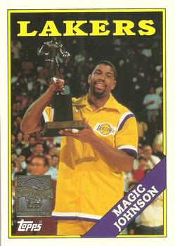 2000-01 Topps - Cards That Never Were #MJ6 Magic Johnson Front