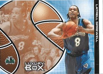 2004-05 Topps Luxury Box - Loge Level #29 Latrell Sprewell Front