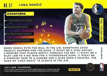 2020-21 Panini Flux - Exosphere #97 Luka Doncic Back