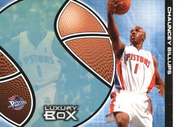 2004-05 Topps Luxury Box - Tier Reserved #25 Chauncey Billups Front