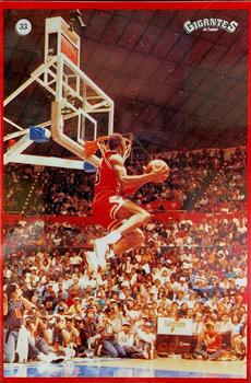 1987-88 Gigantes de la NBA Stickers (Spain) #33 Michael Jordan Front