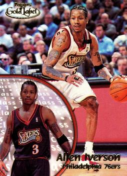 2000-01 Topps Gold Label #3 Allen Iverson Front