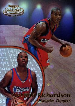 2000-01 Topps Gold Label #97 Quentin Richardson Front