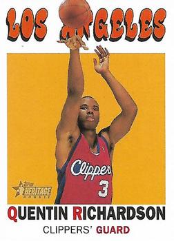 2000-01 Topps Heritage #42 Quentin Richardson Front