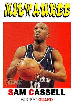 2000-01 Topps Heritage #99 Sam Cassell Front