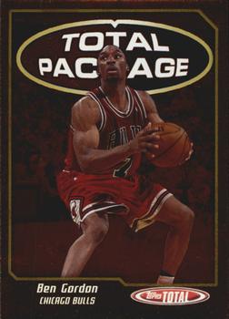 2004-05 Topps Total - Total Package #TP7 Ben Gordon Front