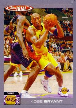 2004-05 Topps Total - Silver #39 Kobe Bryant Front