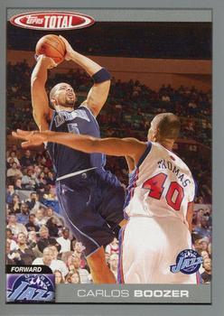 2004-05 Topps Total - Silver #51 Carlos Boozer Front