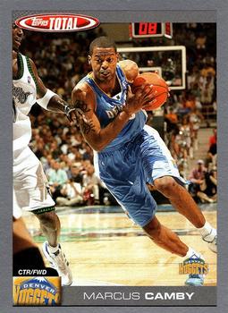 2004-05 Topps Total - Silver #57 Marcus Camby Front