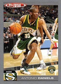 2004-05 Topps Total - Silver #76 Antonio Daniels Front