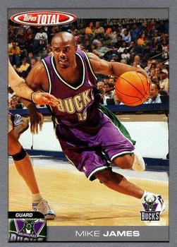 2004-05 Topps Total - Silver #92 Mike James Front
