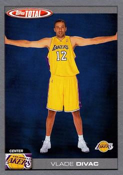 2004-05 Topps Total - Silver #118 Vlade Divac Front