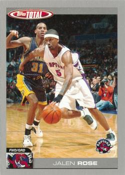 2004-05 Topps Total - Silver #155 Jalen Rose Front