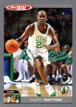 2004-05 Topps Total - Silver #158 Gary Payton Front