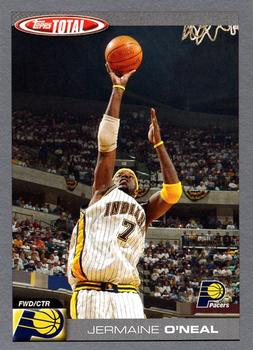 2004-05 Topps Total - Silver #218 Jermaine O'Neal Front