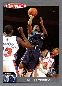 2004-05 Topps Total - Silver #240 Jason Terry Front