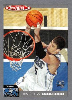 2004-05 Topps Total - Silver #253 Andrew Declercq Front