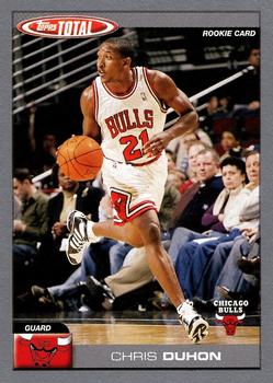 2004-05 Topps Total - Silver #344 Chris Duhon Front