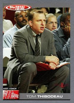 2004-05 Topps Total - Silver #380 Tom Thibodeau Front