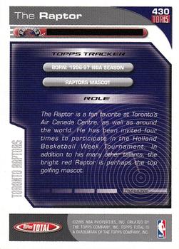 2004-05 Topps Total - Silver #430 The Raptor Back