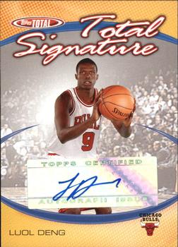 2004-05 Topps Total - Total Signature #TS-LD Luol Deng Front