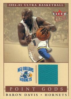 2004-05 Ultra - Point Gods Game Used #PG/BD Baron Davis Front