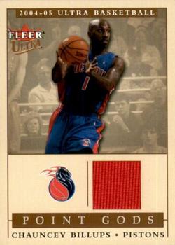 2004-05 Ultra - Point Gods Game Used #PG/CB Chauncey Billups Front