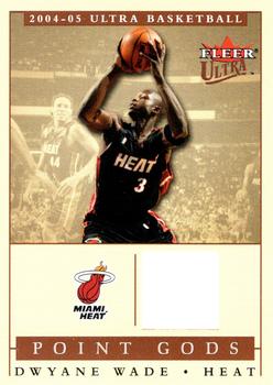 2004-05 Ultra - Point Gods Game Used #PG/DW Dwyane Wade Front