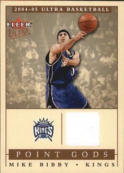 2004-05 Ultra - Point Gods Game Used #PG/MB Mike Bibby Front