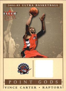 2004-05 Ultra - Point Gods Game Used #PG/VC Vince Carter Front