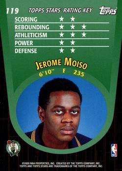 2000-01 Topps Stars #119 Jerome Moiso Back