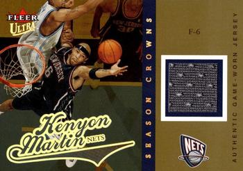 2004-05 Ultra - Season Crowns Game Used Gold #SC-KM Kenyon Martin Front