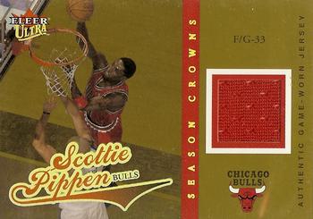 2004-05 Ultra - Season Crowns Game Used Gold #SC-SP Scottie Pippen Front