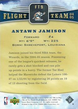 2004-05 Upper Deck - Flight Team #FT9 Antawn Jamison Back